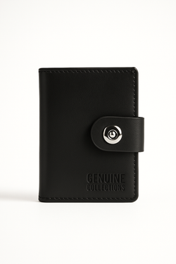 Genuine Collections Premium Black Wallet for Men