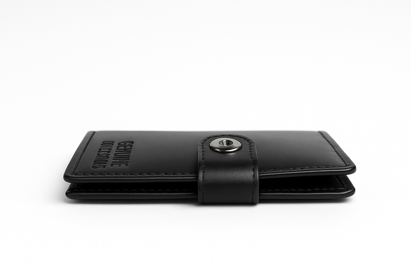 Genuine Collections Premium Black Wallet for Men