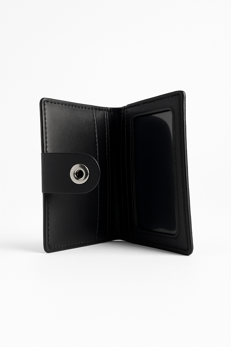 Genuine Collections Premium Black Wallet for Men