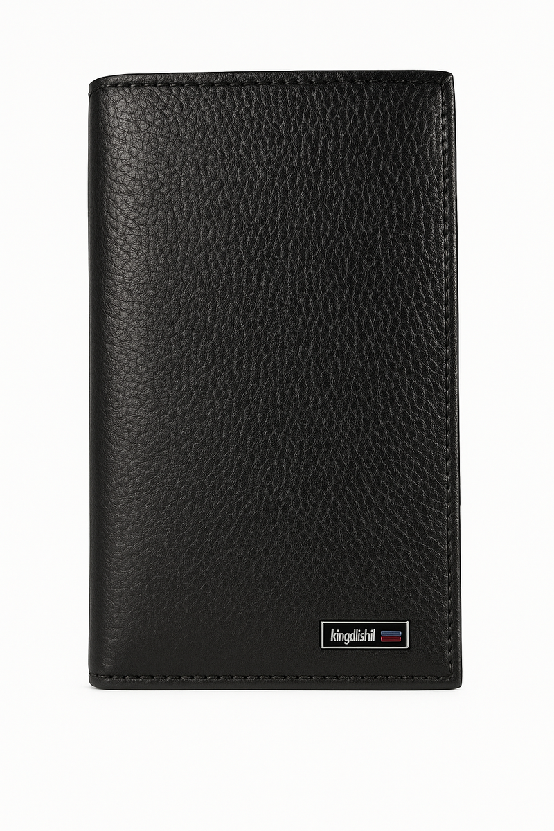 Kingdlishil Premium Vertical Black Wallet for Men