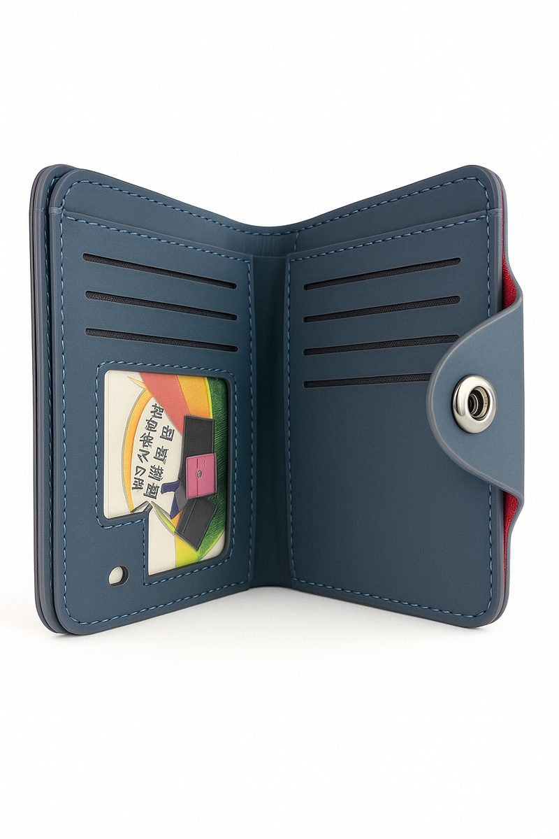 BMW-Themed Premium Blue Wallet for Men