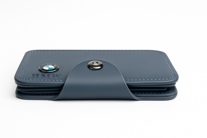 BMW-Themed Premium Blue Wallet for Men